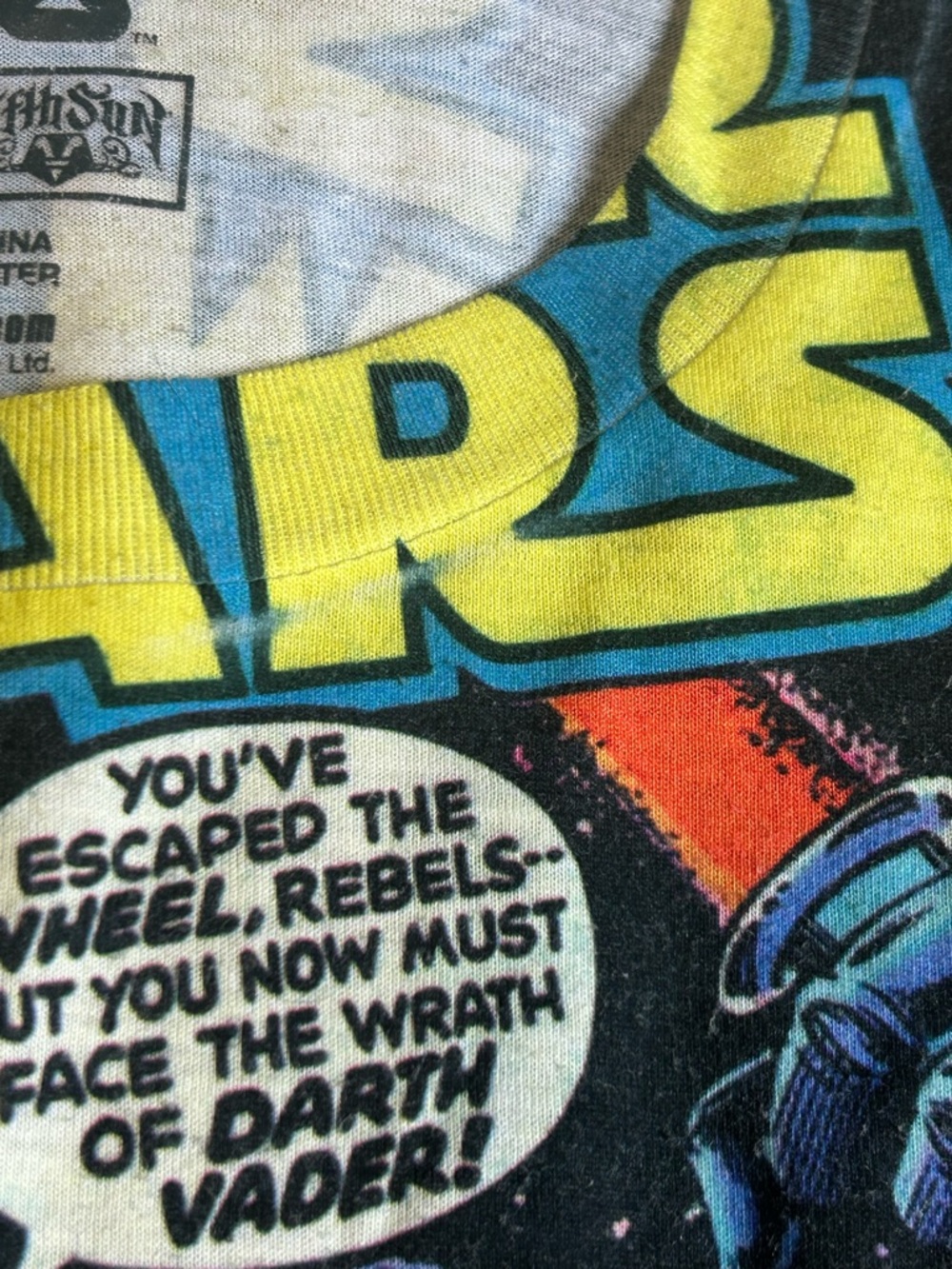 Star Wars Comic All Over Print Tee Mens M Fifth Sun Graphic Shirt - Picture 10 of 11